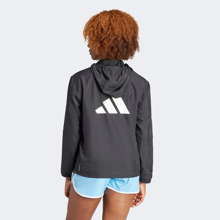adidas Run It Jacket Kadın Siyah Koşu Ceketi