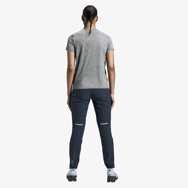 On Core-T Kadın Gri Koşu T-Shirt