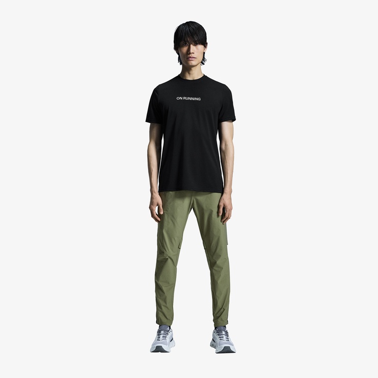 On Core Pants Erkek Yeşil Koşu Eşofman Altı