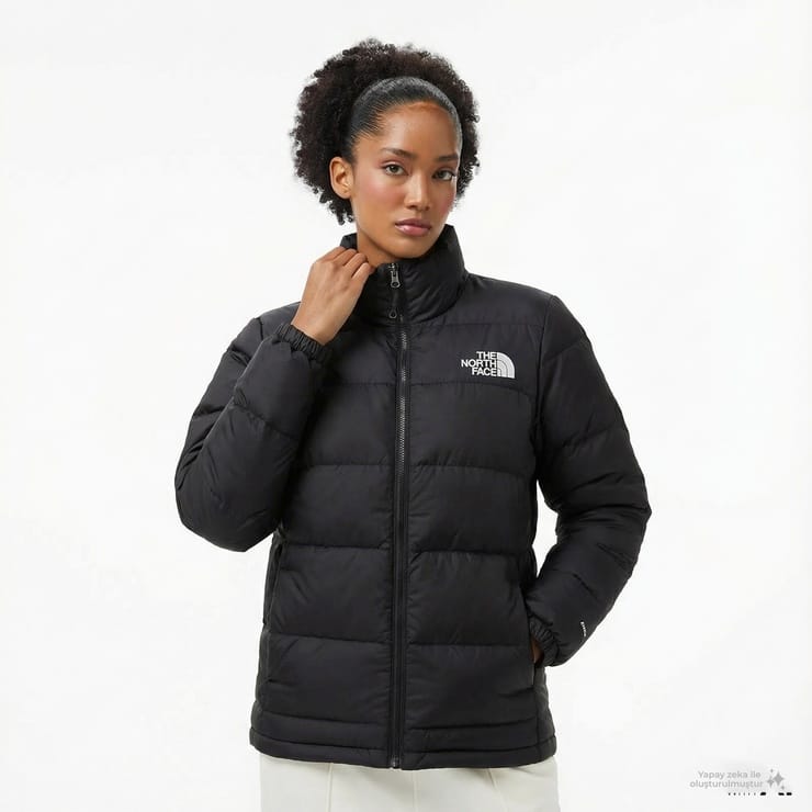 The North Face Erebus Down Kadın Siyah Outdoor Mont